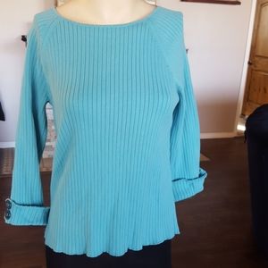First issue size large women's knit top
